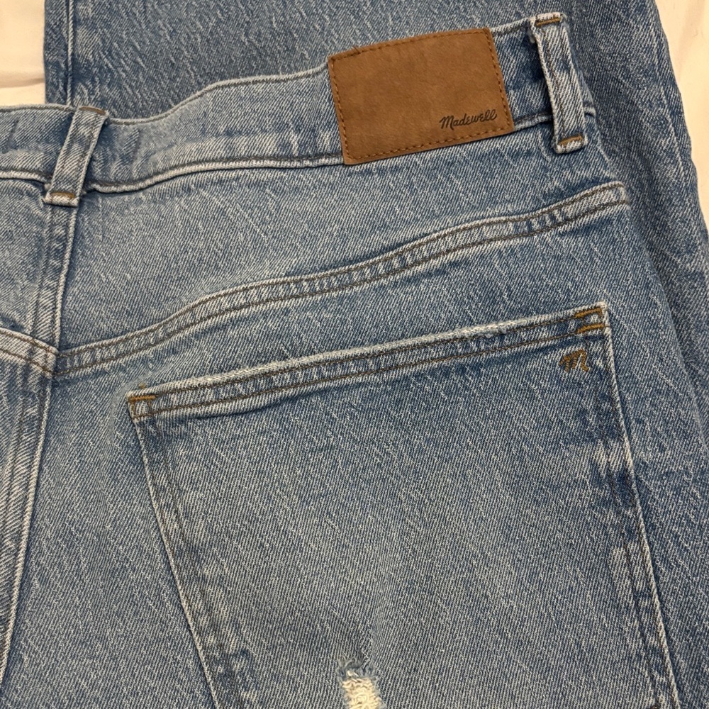 Madewell Perfect Vintage Wide Leg crop Jean size 30 - Picture 6 of 7